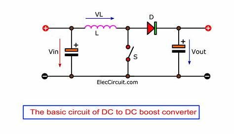 dc voltage booster circuit diagram