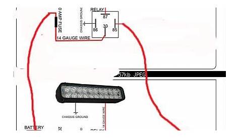 5 wire led light wiring diagram
