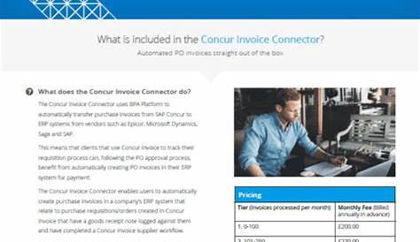 sap concur sign in for invoice management