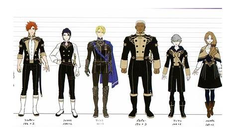 fire emblem height chart