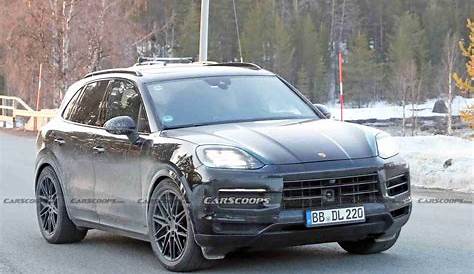2023 Porsche Cayenne And Cayenne Coupe: Latest Spy Shots Reveal Taycan