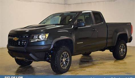 New 2018 Chevrolet Colorado 4WD ZR2 Extended Cab in Blair #318547 | Sid