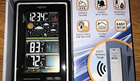 S88907 La Crosse Technology Wireless Color Weather Station with TX141TH