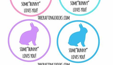 some bunny loves you printable