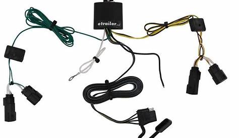 2018 Ford Escape T-One Vehicle Wiring Harness with 4-Pole Flat Trailer