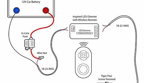 rock light wiring diagram