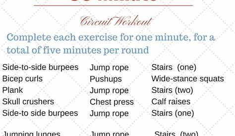 fitness & fro-yo: 30-Minute Circuit Workout