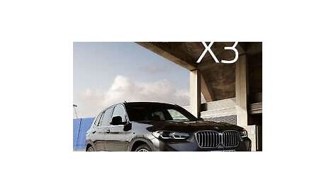 2023 MY BMW X3 brochure 2 2022 English Int'l 52p. £21.00 - PicClick UK