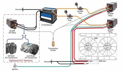 compressor start relay wiring diagram