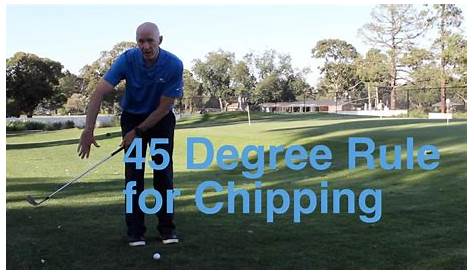 45 Degree Rule for Chipping - YouTube