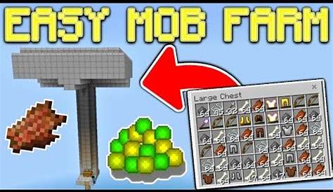 How To Make a Mob Farm In Minecraft Bedrock 1.19+ - YouTube