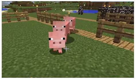 what do pigs like to eat in minecraft