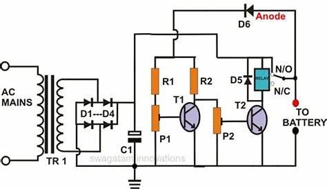 48v battery charger circuit diagram