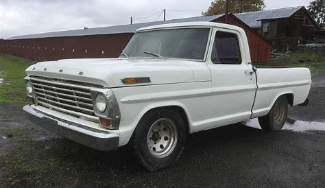1968 ford F100 pickup Short Bed Fleetside - Classic Ford F-100 1968 for