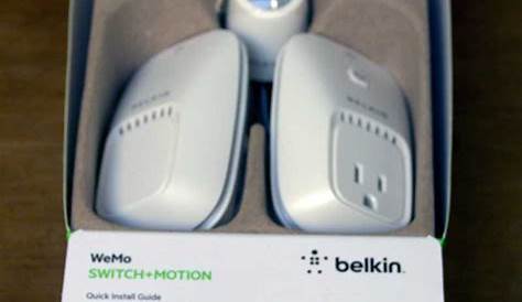 Belkin WeMo Switch and Wemo Motion with Wifi Review