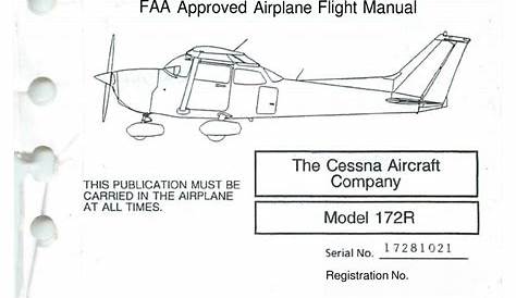 Cessna 172R Maintenance Manual