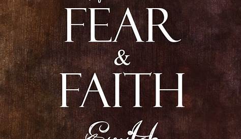 fear to faith worksheet