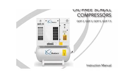 quincy compressors manual