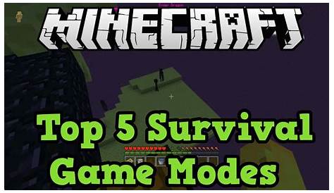 Minecraft Xbox One + PS4: Top 5 Game Modes (survival) - YouTube