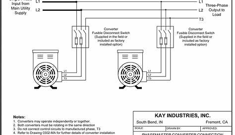 Rotary Phase Converter Wiring Diagram - Wiring Diagram