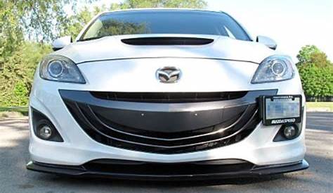 10-12 Mazda 3 BL MazdaSpeed Style Front Lip (non-MPS) – ZeroOffset