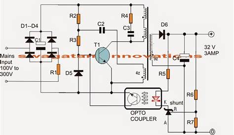 fuente elevadora conmutada circuit diagram