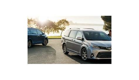 What are the different trim levels available for the 2019 Toyota Sienna?