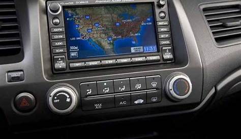2010 Honda Civic Touch Screen Radio