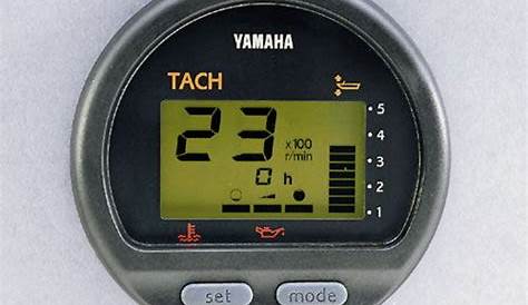 yamaha outboard gauges manual