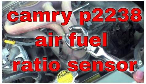 How to replace air fuel ratio sensor P2238 Toyota Camry √ - YouTube