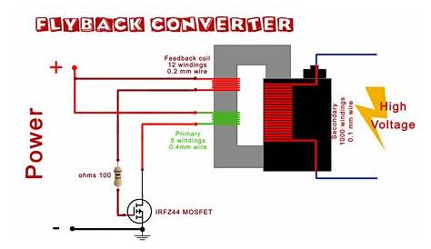Homemade Arc Lighter Circuit Diagram