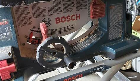 bosch 4100 table saw owner's manual