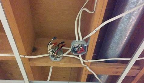 wiring in a junction box