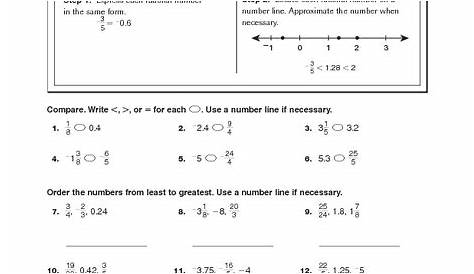 Math Homework Help Rational Numbers - Rational Numbers Homework Help