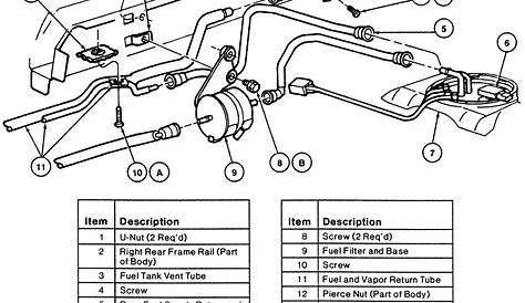 ford taurus fuel system wiring schematic