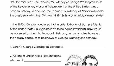 President's Day Coloring Worksheet | George Washington Worksheets