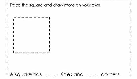 Properties Of Squares Worksheets