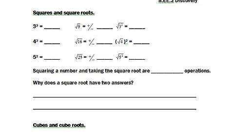 simplifying cube roots worksheets