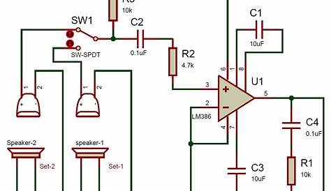 4 way intercom circuit diagram