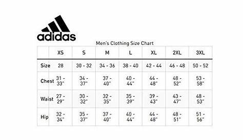 Adidas Size Chart Mens Pants | Mens pants, Size chart, Mens pants size