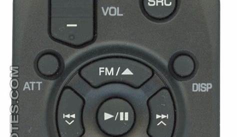 Buy JVC RMRK258 -A7A000600 Car Audio System Car Audio Remote Control