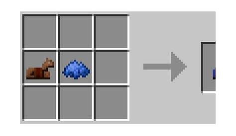 Minecraft Leather Dye Chart / Cheats must be enabled before this will