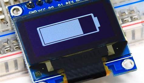 arduino lcd battery level indicator