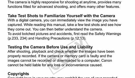 Cop y | Canon eos rebel T2i User Manual | Page 2 / 260