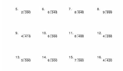 3 digit math worksheets division coloring sheets - three digit division