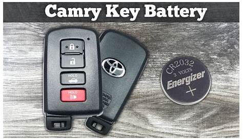 How To Replace A 2012 - 2017 Toyota Camry Key Fob Battery - Change
