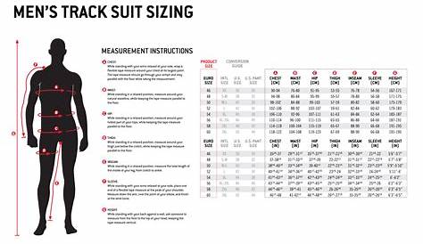 suit jacket sizing guide