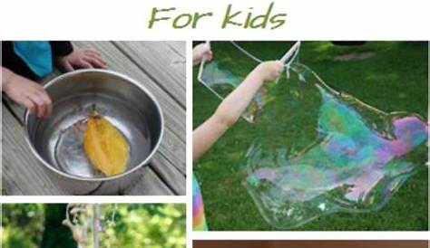 11 Cool Backyard Science Experiments for Kids