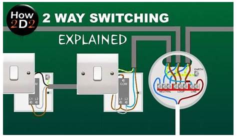 wiring diagram two switches one light