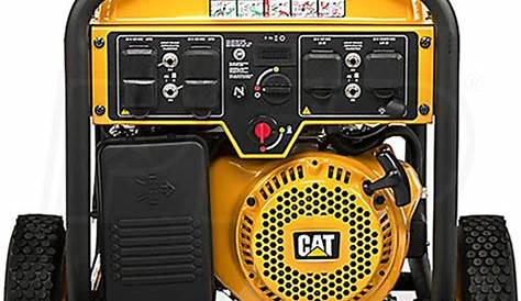 Caterpillar 530-1231 CAT RP6500 - 6500 Watt Portable Generator w/ CO